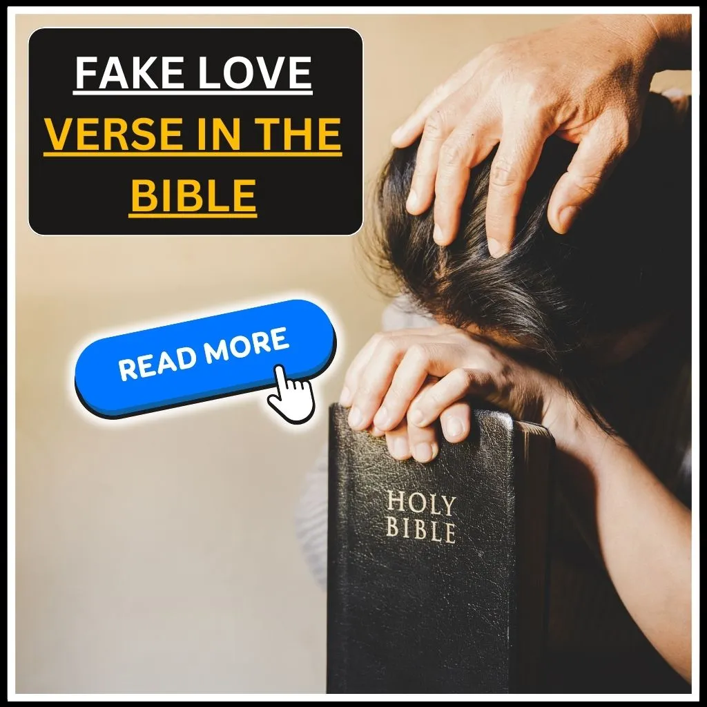 Fake Love Verse in the Bible