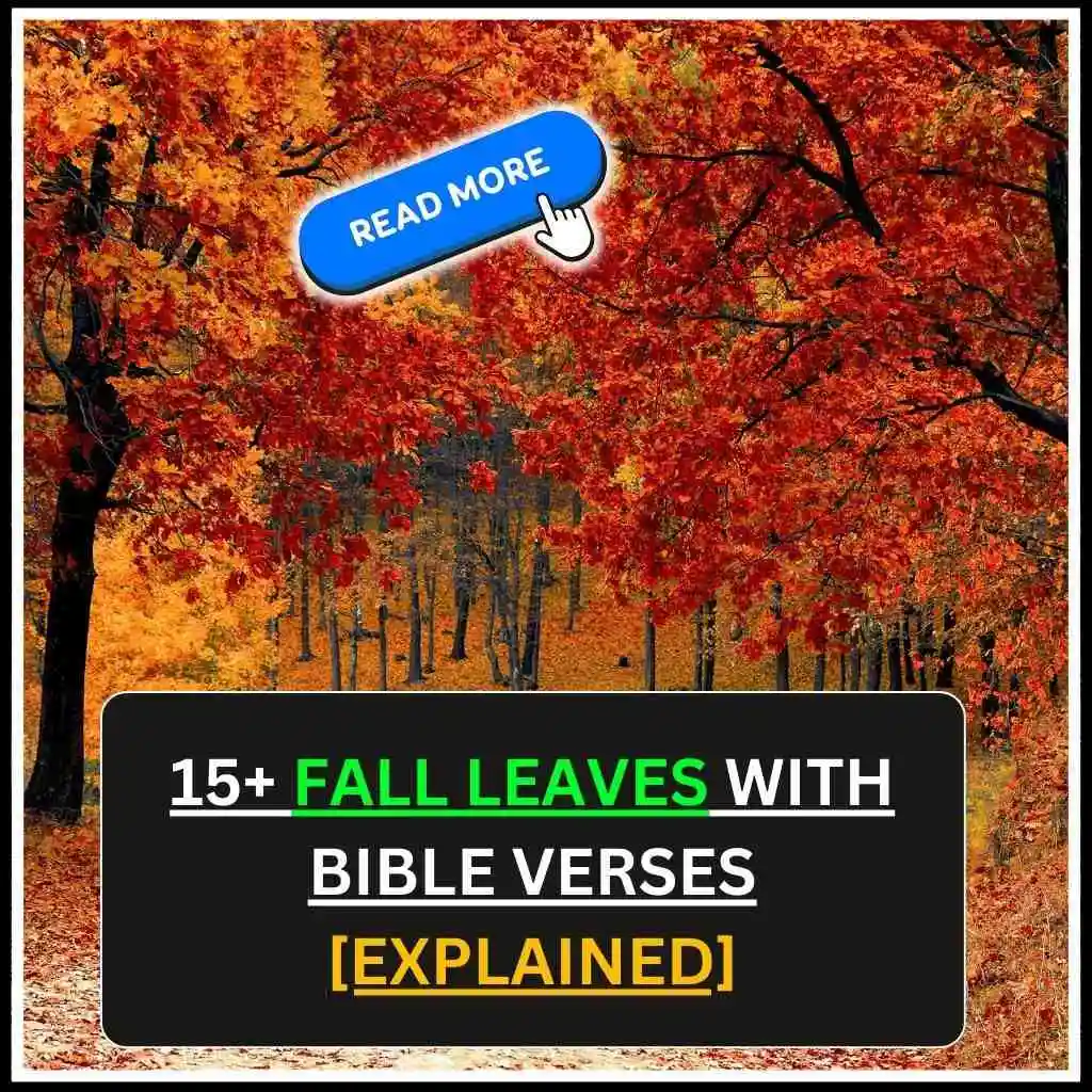Fall Leaves with Bible Verses