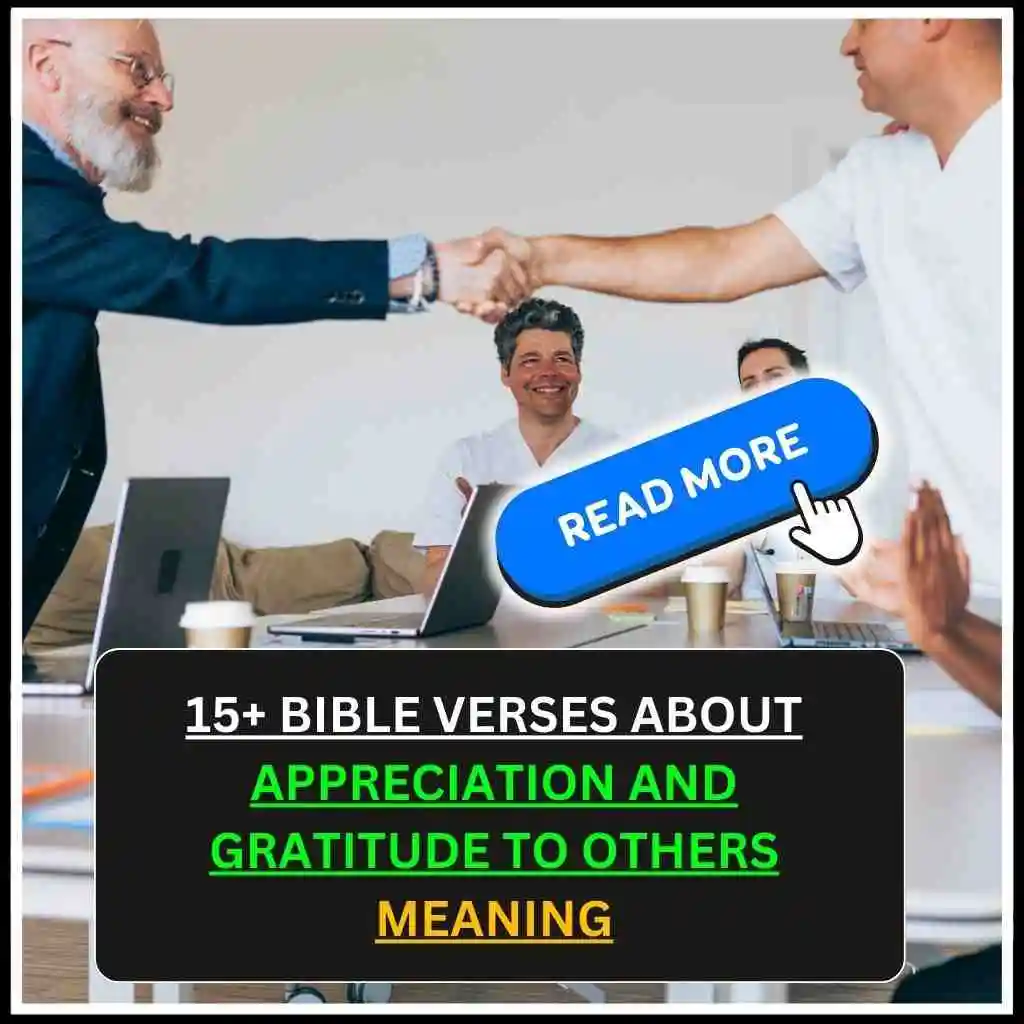 Bible Verses About Appreciation and Gratitude to Others