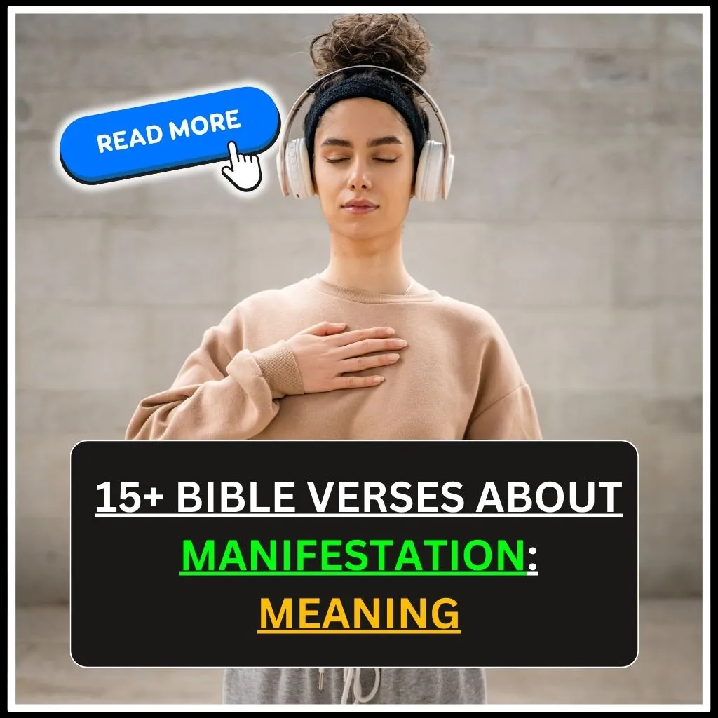 Bible Verses About Manifestation