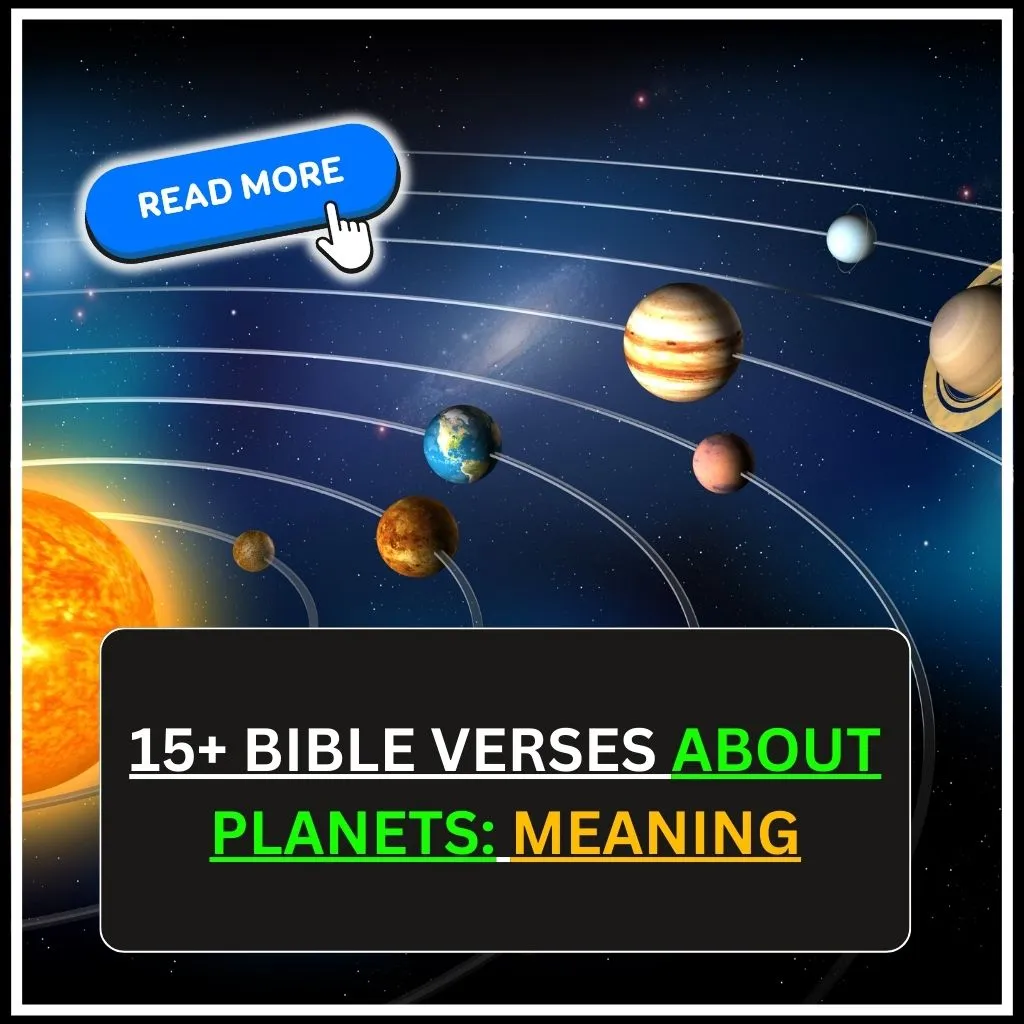 Bible Verses About Planets