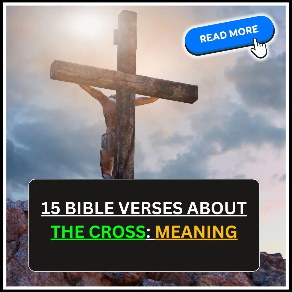 Bible Verses About The Cross