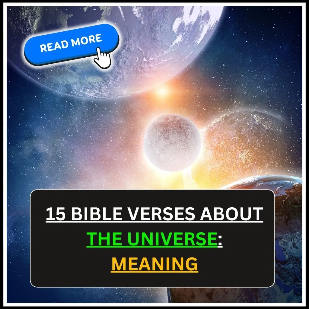 Bible Verses About The Universe