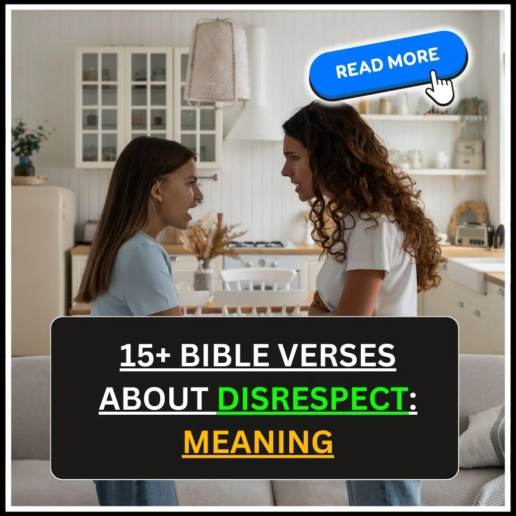 bible verses about disrespect