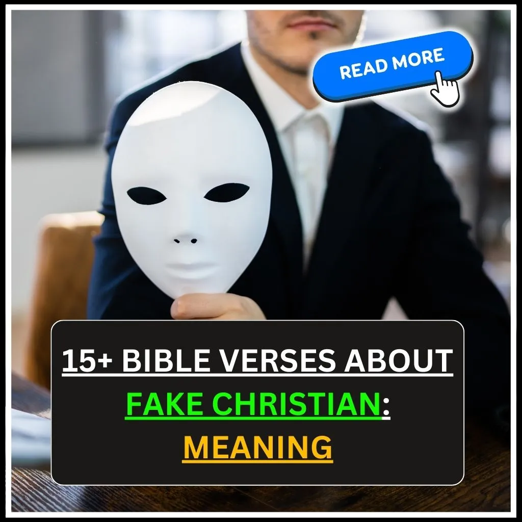 bible verses about fake christian