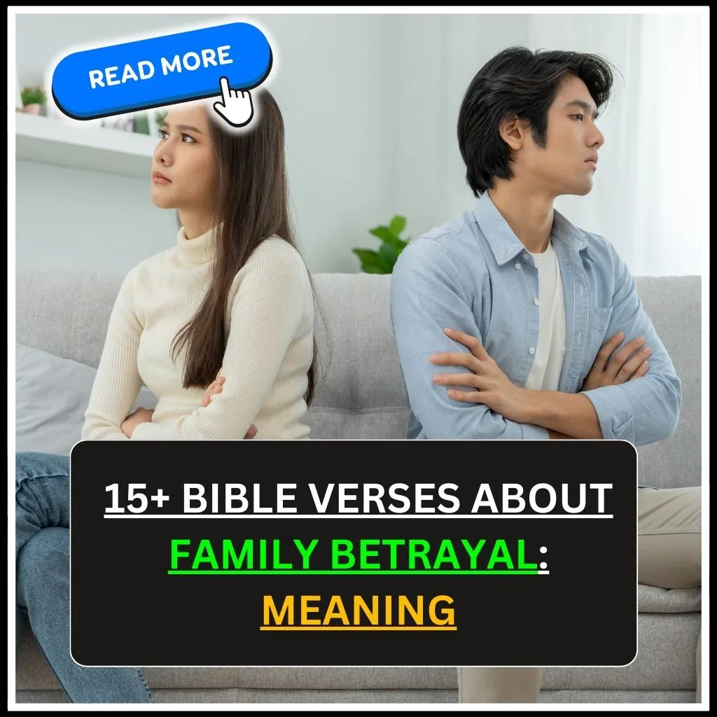 bible verses about family betrayal