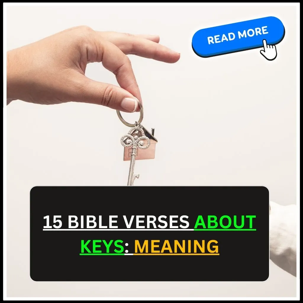 bible verses about keys