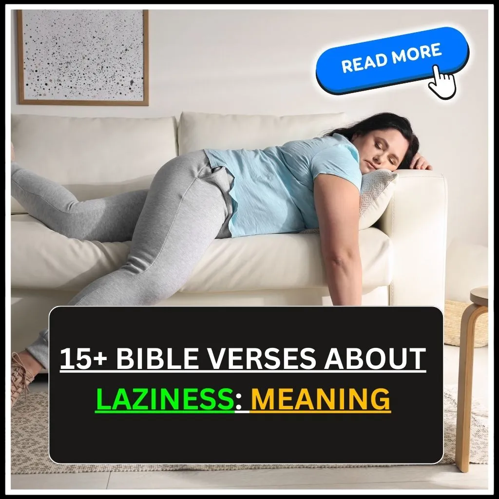 bible verses about laziness