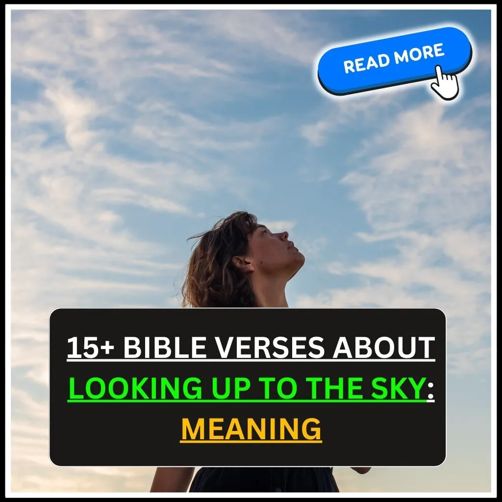 bible verses about looking up to the sky