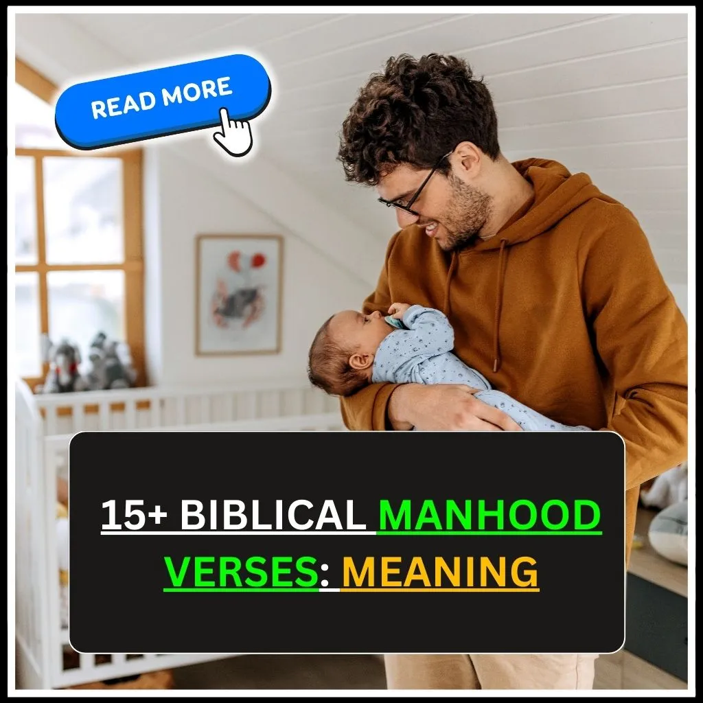 biblical manhood verses