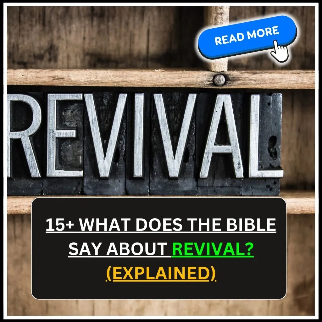 what does the bible say about revival