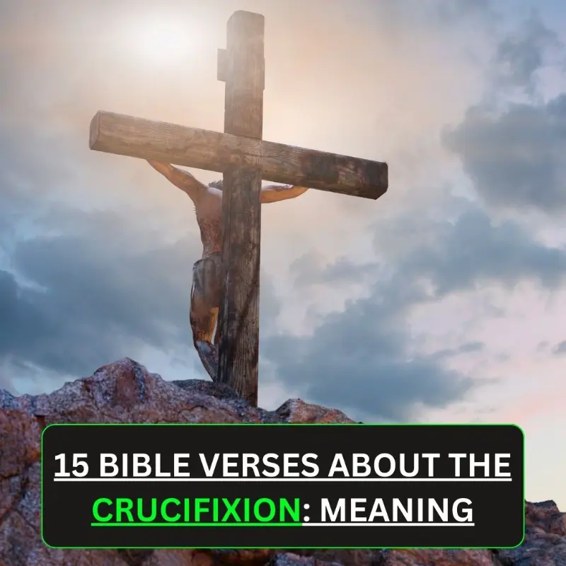 bible verses about the crucifixion