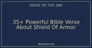 35+ Powerful Bible Verse About Shield Of Armor